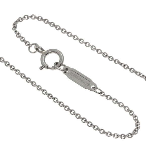 Tiffany & Co. Victoria Vine Circle Diamond Necklace, Platinum PT950, Women's. - Picture 3 of 7